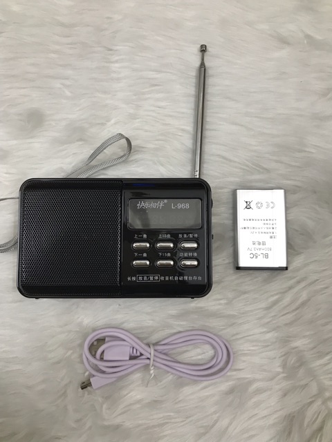 Đài radio 2in1 hãng happy model 968.