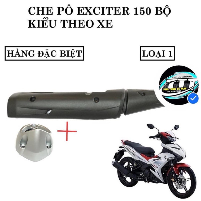 bass bô ốp pô nhựa mẫu như  zin winner exciter150 vision click vario ab110 shvn shmode winner X