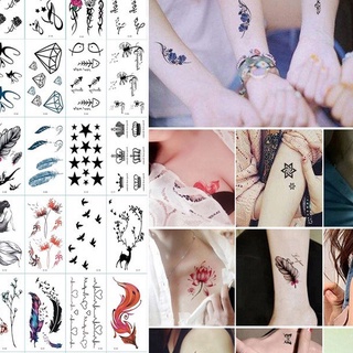 Set 30 miếng dán hình xăm độc đáo 1652 TOM HOUSE