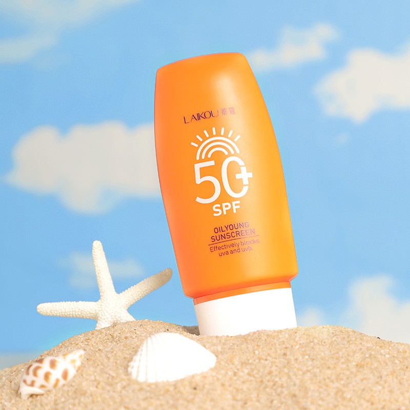 Kem Chống Nắng Laikou Spf50 + Chống Thấm Nước Và Làm Trắng Da