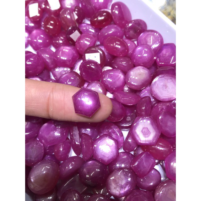 Mặt nhẫn ruby sao và huyết Trang sức non nước