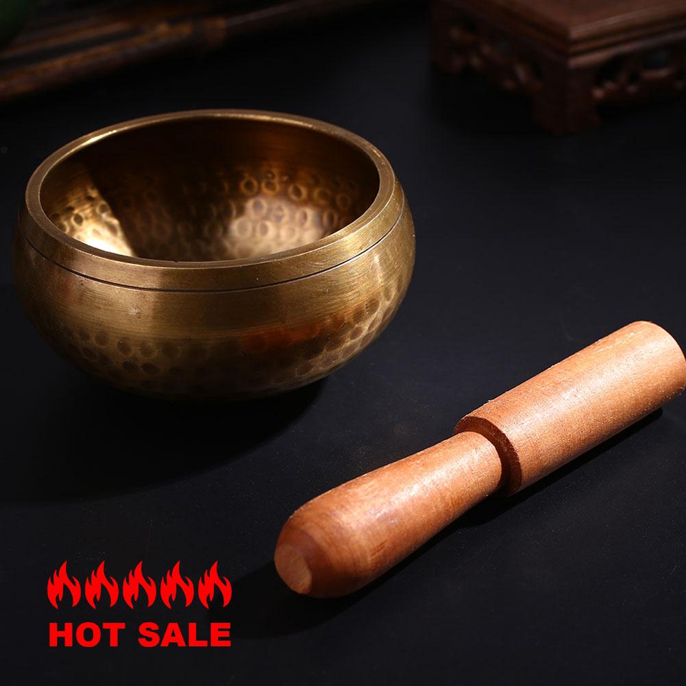 Bộ chuông đồng chất lượng cao đường kính 8cm dùng để tụng kinh niệm Phật