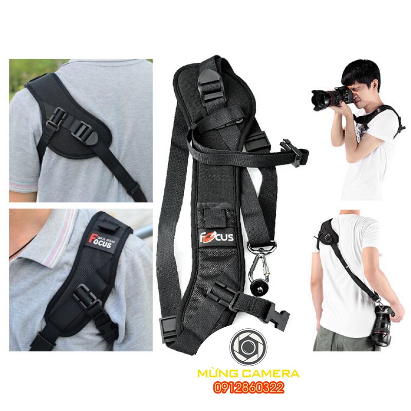 Dây đeo máy ảnh thao tác nhanh Quick strap Focus F1