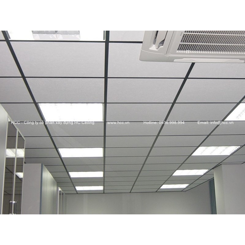 tấm trần thả thạch cao 600x600