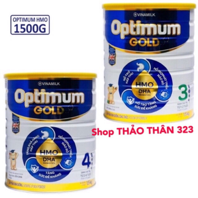 SỮA BỘT Optimum Gold 3- Gold 4 Vinamilk