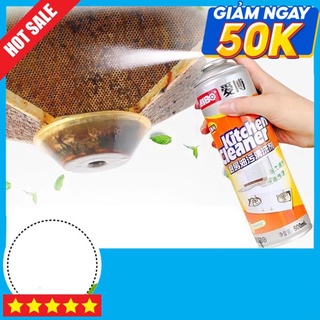 Bình Xịt Vệ Sinh Bếp, Xịt Bọt Tuyết Đa Năng Kitchen Cleaner 500ml Cực Mạnh Làm Sạch Sẽ Vết Bẩn - FreeShip toàn quốc