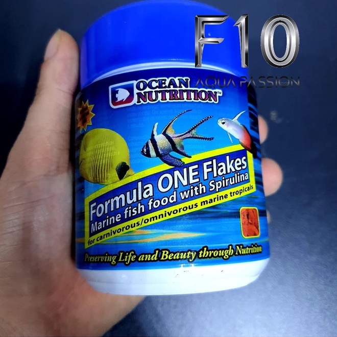 Thức ăn cho cá nước mặn dạng lá OCEAN NUTRITION 32G Formula 1