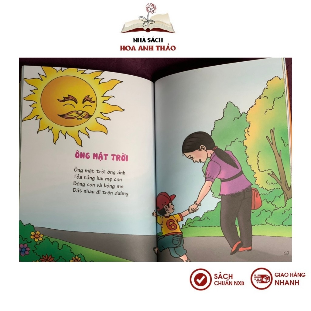 Sách Tuyển Tập Truyện Thơ Cho Bé 35 Tuổi (3 tập lẻ tùy chọn)