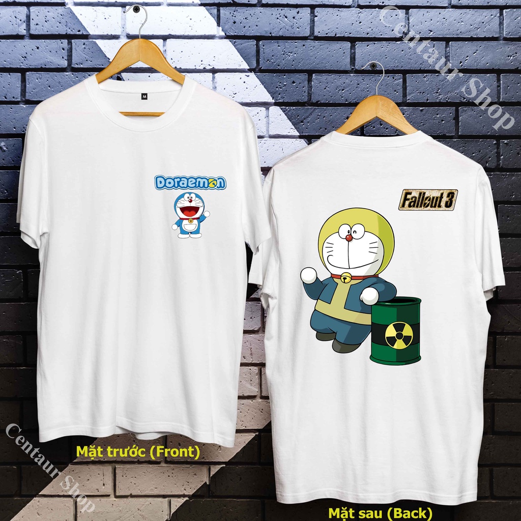 Áo Thun Doraemon Mèo máy Doremon 2 mặt trẻ em đẹp cực chất ngắn tay cute dễ thương K24DRM019