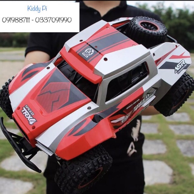 Xe Địa Hình Điều Khiển Từ Xa Tốc Độ Cao 35km/h No 581A - 3 SPEED TRX4