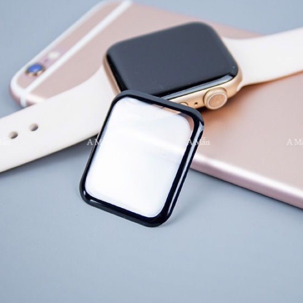 Kính cường lực AppleWatch full màn hình,kính dẻo 9H keo dán chắc chắn dễ sử dụng,size 38mm/40mm/41mm/42mm/44mm/45mm.