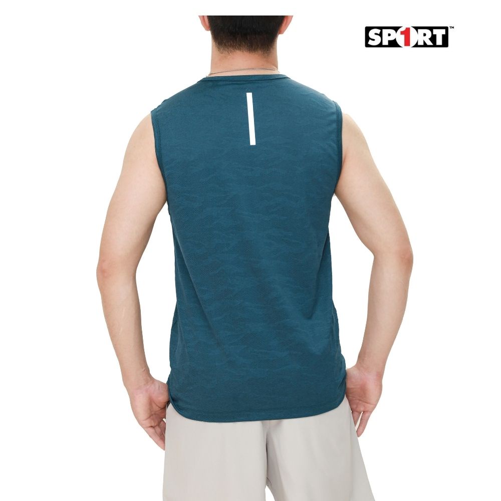 Áo Tanktop, Ba Lỗ Thể Thao Nam AM TTM211 Lưới Siêu Mịn Cổ Tròn Thời Trang.