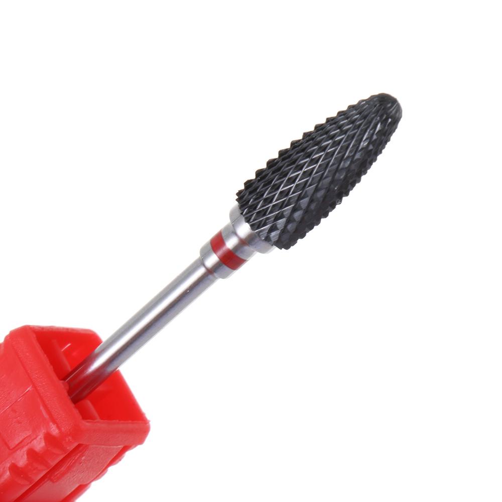 WATTLE Đầu Mài Cứng Cho Máy Mài Móng Tay Phải 2.35mm