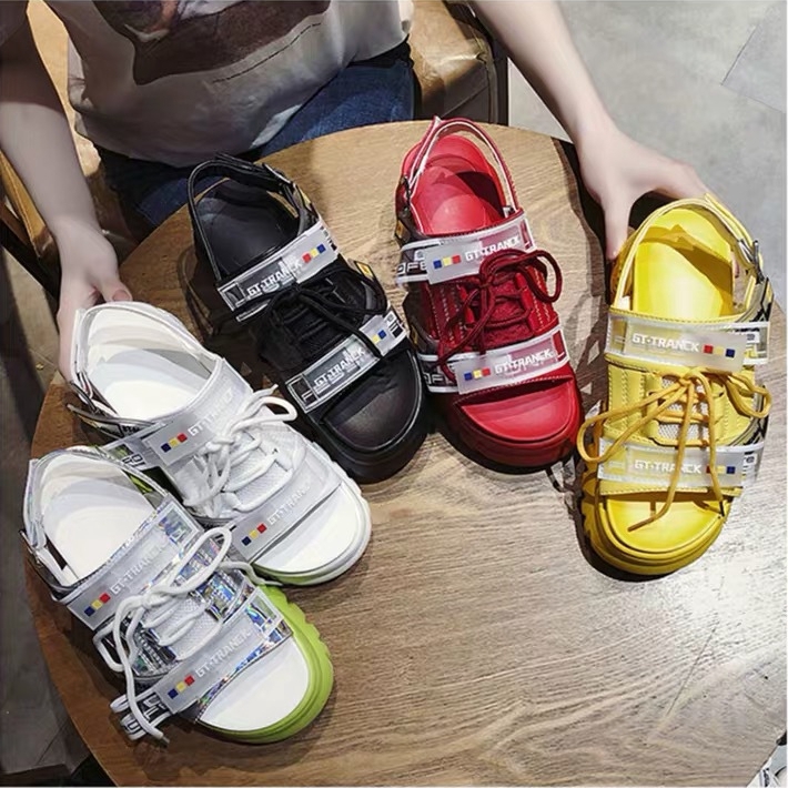 Giày sandals nữ phong cách Roman xinh xắn