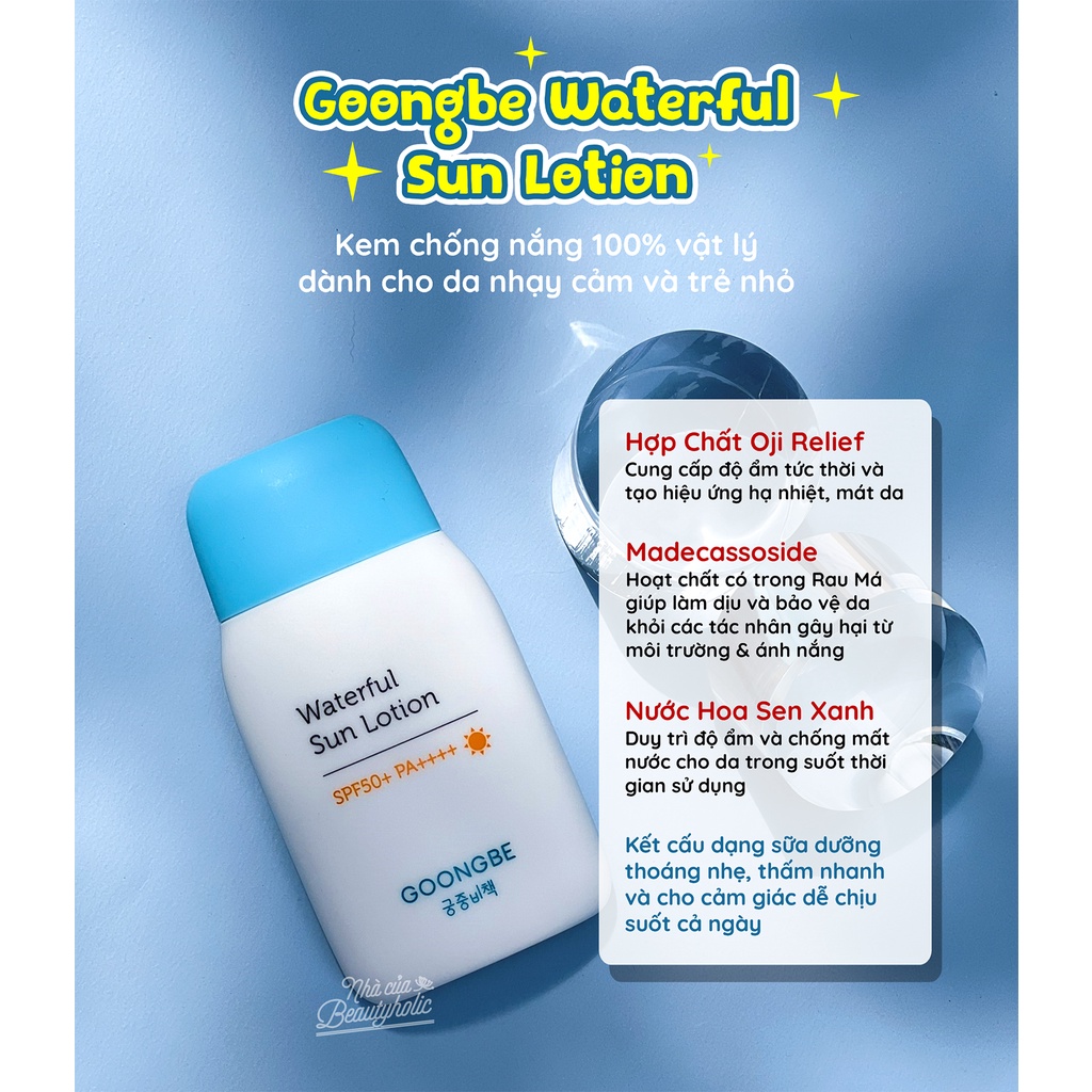 Dòng sản phẩm dưỡng da mẹ và bé GOONGBE