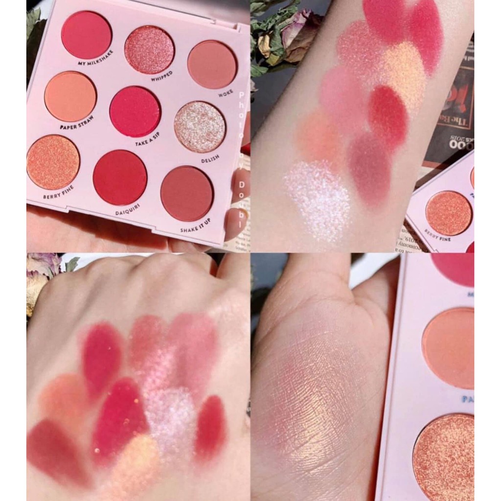 Bảng Phấn Mắt Colourpop Strawberry Shake Palette