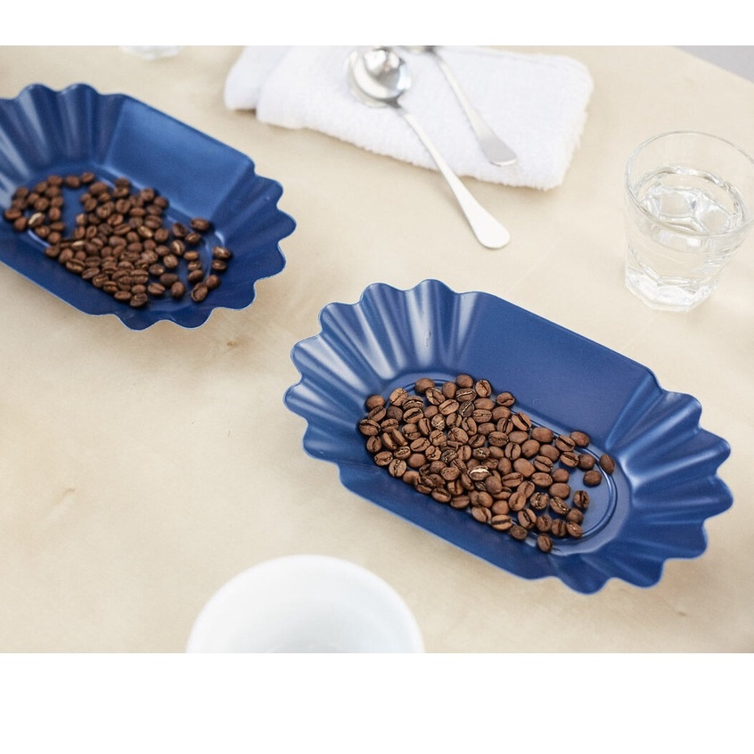 KHAY NHỰA CHỨA HẠT CÀ PHÊ COFFEE CUPPING SAMPLE TRAY – BLUE