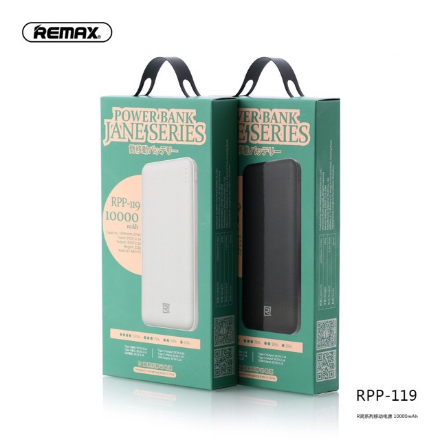 Pin dự phòng Remax RPP-119 10000mah chính hãng