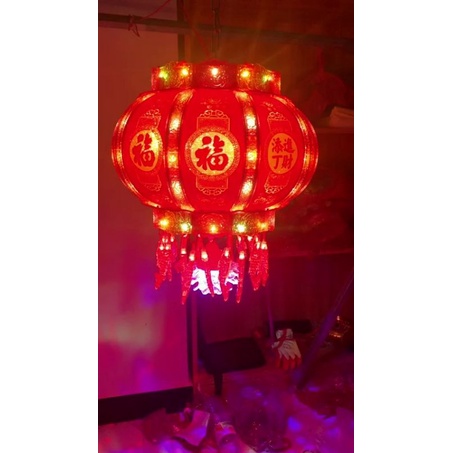 Lồng đèn phú Quý  Tài Lộc size 40 siêu đẹp