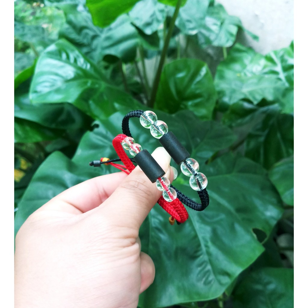 Vòn Đôi Gỗ Trầm Hương + Đa Tư Nhiên ( thông báo size cổ tay )