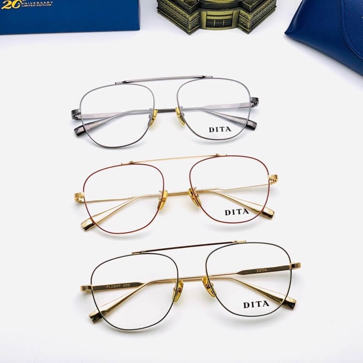 Gọng kính cận, Titanium, Mắt kính cận nam, Kèm Full Box, Bảo hành 12 tháng - donghokinhmat168