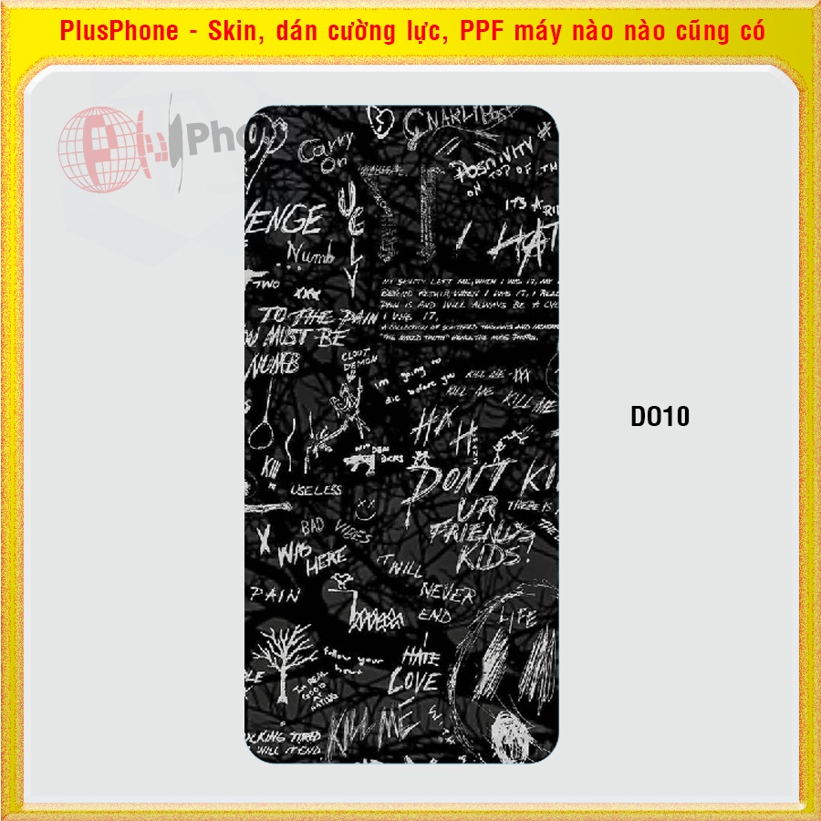 Dán Skin mặt sau cho Google Pixel 4, 4 XL , 4a, 4a 5G, Pixel 5, 5a 5G in nhiều mẫu hot, độc lạ
