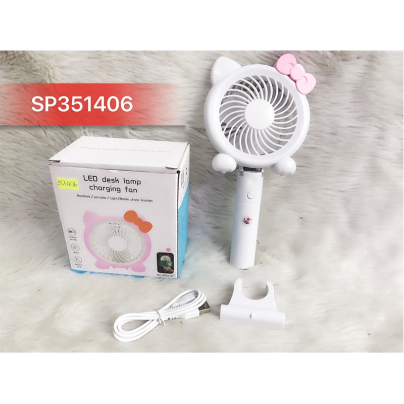 Hộp quạt bàn pin , sạc USB, HR9976