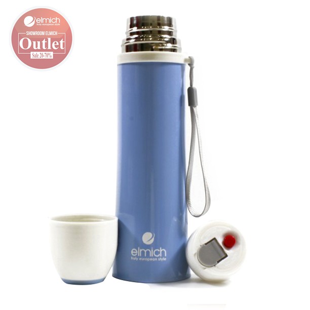Bình đựng nước giữ nhiệt 2 lớp INOX 304, Tráng Bạc, 1500ml 2000ML Elmich