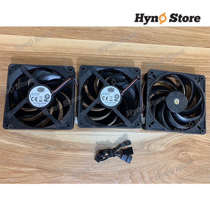 Quạt tản nhiệt Cooler Master 120 4000rpm hiệu suất cao chuyên thổi rad và case fan trâu – Hyno Store