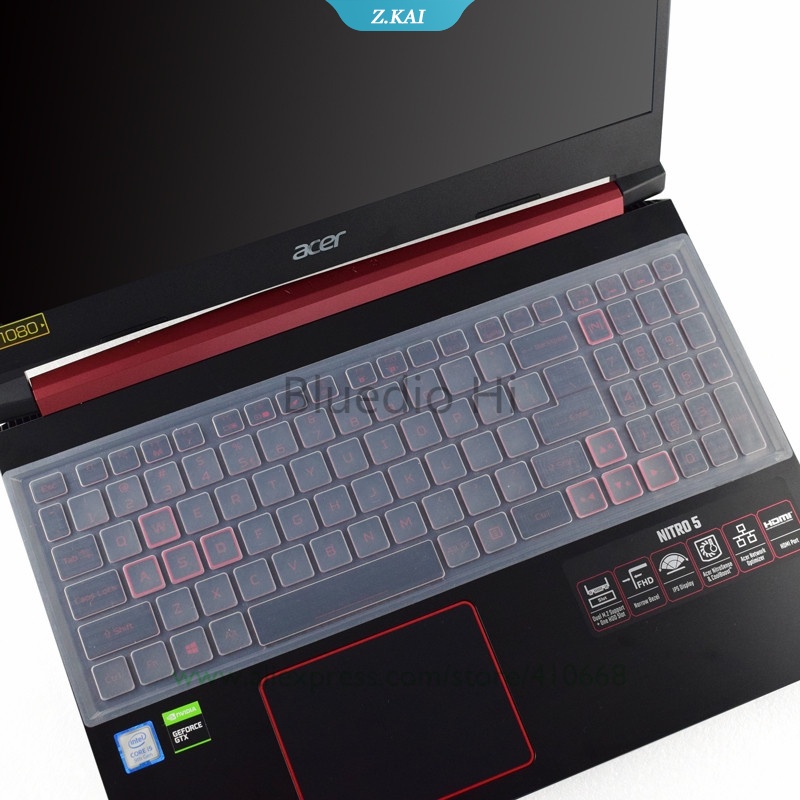 Miếng Dán Bàn Phím Silicon 15.6" Chống Nước Cho Acer Nitro 5 AN515-42 AN515 42 AN515-52 AN515 42 51 52 51Zy 51by 791p