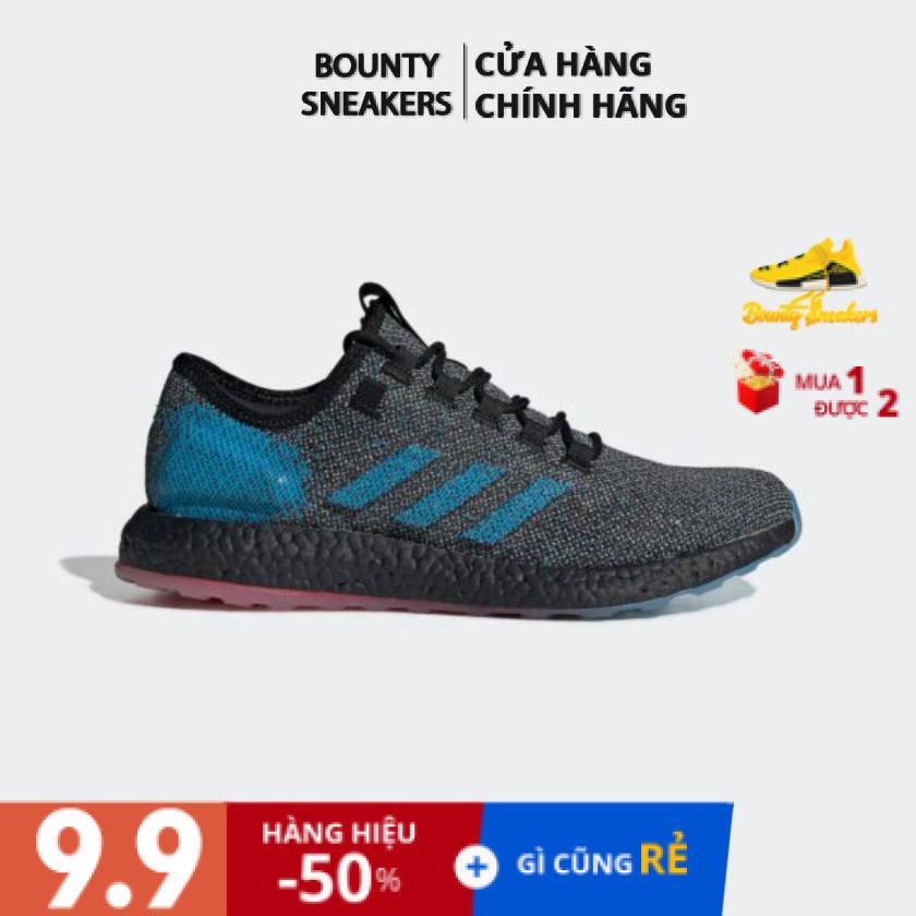 Giày Sneaker Thể Thao Nam Adidas Pureboost LTD  Xám Xanh B37811 - Hàng Chính Hãng - Bounty Sneakers