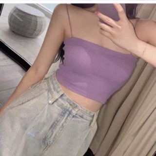 Áo 2 dây nữ màu tím lạ mắt