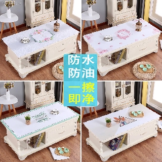 Khăn Trải Bàn Hình Chữ Nhật Bằng Pvc Mềm Chống Thấm Nước / Dầu Mỡ Kiểu Châu Âu