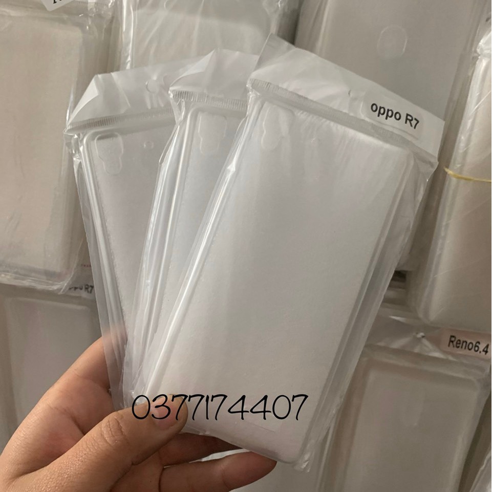 Combo 3 ốp lưng dẻo Oppo R7/ R7 Lite Silicon trong suốt ( Loại Tốt )