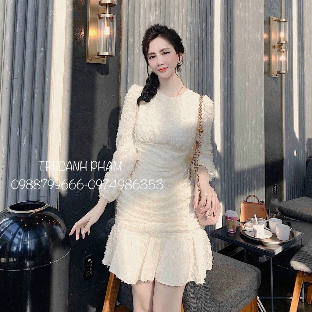 VÁY REN XÙ NHÚN LY LÔNG THỎ | BigBuy360 - bigbuy360.vn