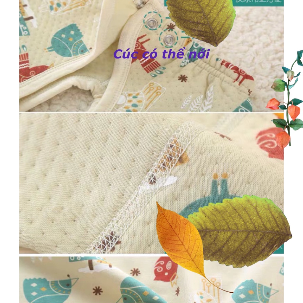 SET ĐỒ SƠ SINH QUÀ TẶNG CHO BÉ, QUÀ TẶNG SƠ SINH 100% cotton cao cấp xuất Hàn 18.21.24.26 chi tiết