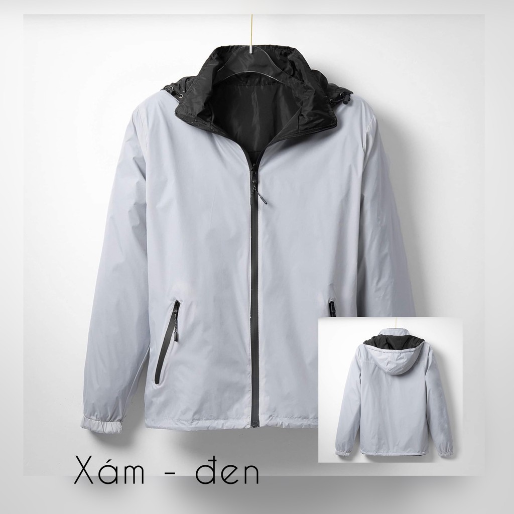 ( SP Kèm video ) ÁO GIÓ 2 MẶT CHỐNG NƯỚC NAM NỮ - HÀNG VNXK | BigBuy360 - bigbuy360.vn