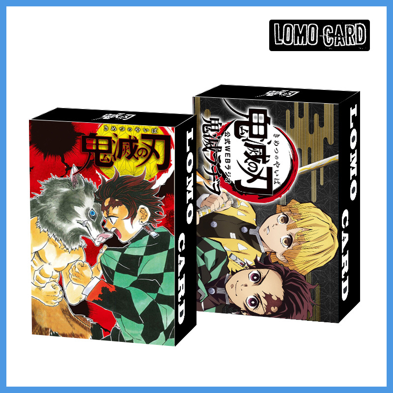 Thẻ lomo hình Anime Demon Slayer To the top Identity V one piece Anime My Hero Academia JOJO