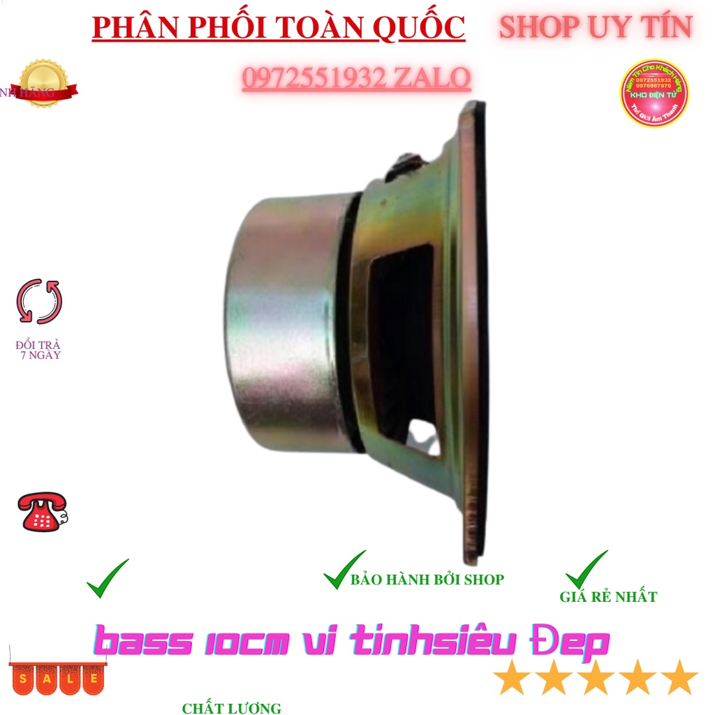 Củ loa sub 12cm mạ đồng công suất 90w sub mạnh mẽ  - giá 1 chiếc