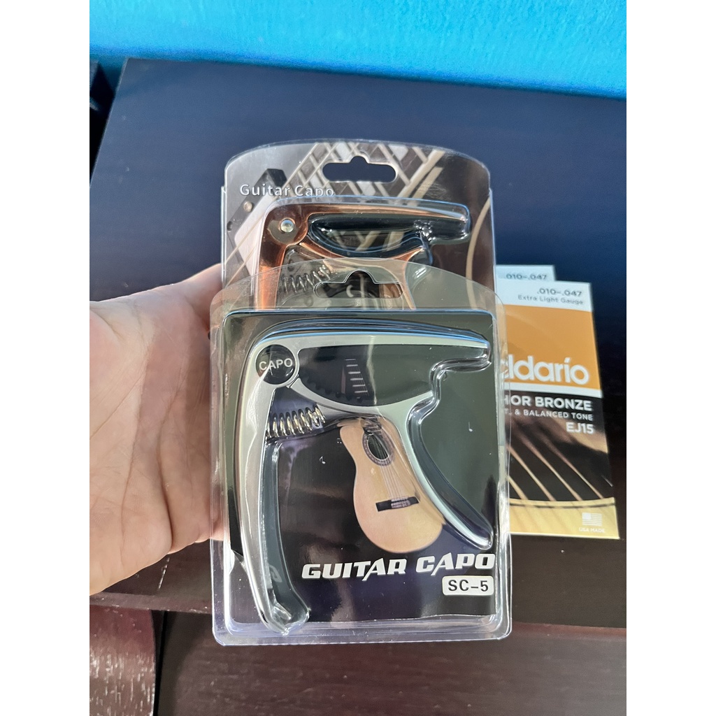 Capo Đàn Guitar-Kèm G.íao T.rình Tự Học Guitar Đệm Hát biên soạn Phong Guitar BMT