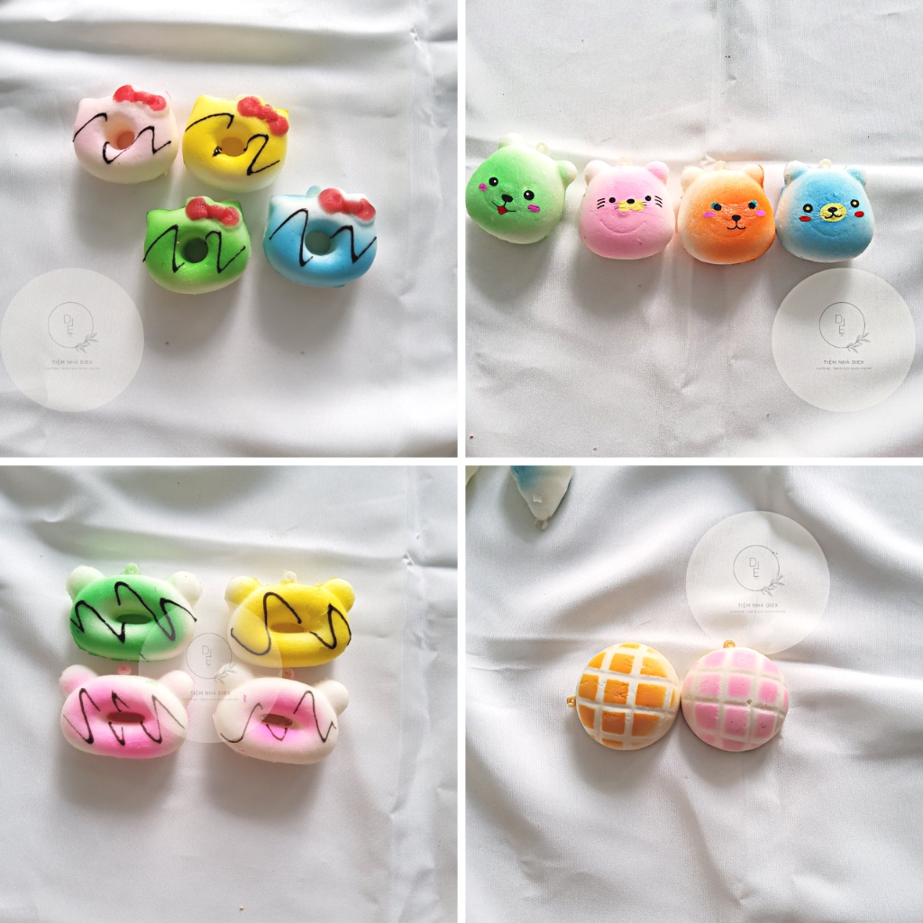Tổng hợp các mẫu squishy mini