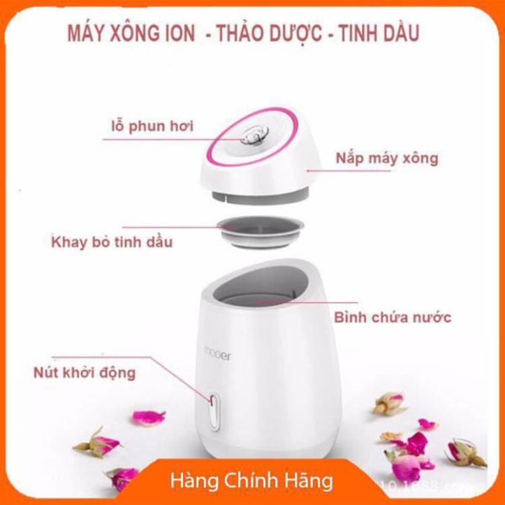 [CHÍNH HÃNG-BAO LỖI 1 ĐỔI 1] MÁY XÔNG MẶT,MŨI MAOER- máy xông họng chanh sả, thảo dược