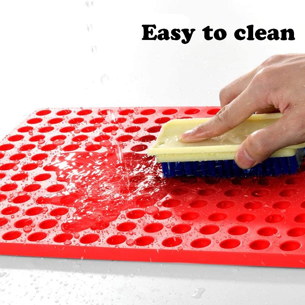 Khuôn Silicon Làm Kẹo Anaeat Gồm 140 Ô Hình Bán Nguyệt Tiện Dụng