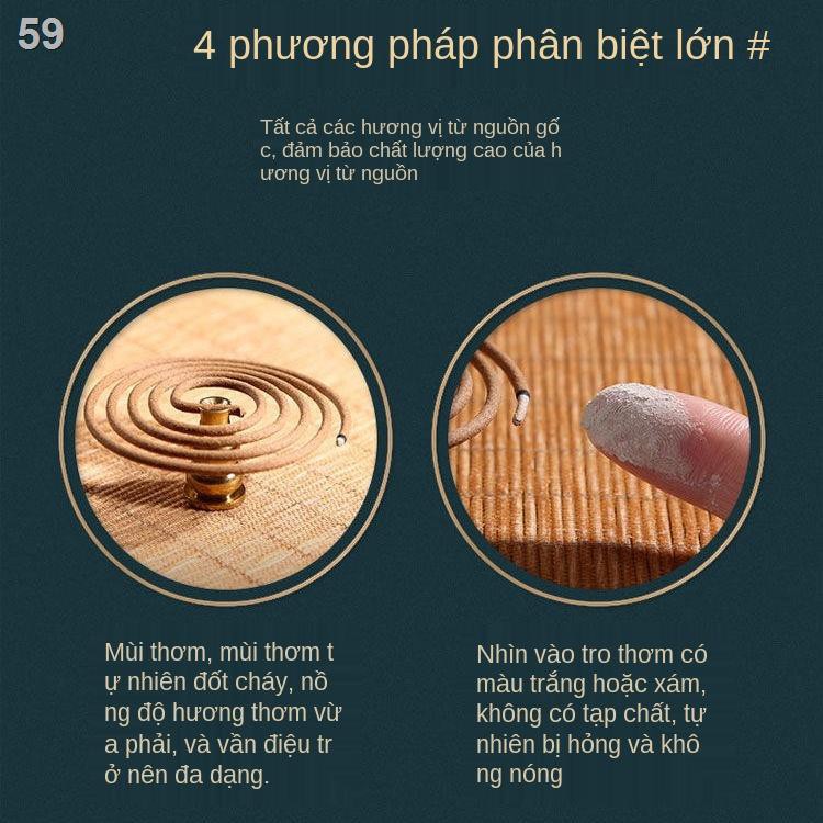 Lư hương bằng đồng nguyên chất gỗ đàn gia dụng dùng trà nghi lễ ba chân đồ trang trí liệuY