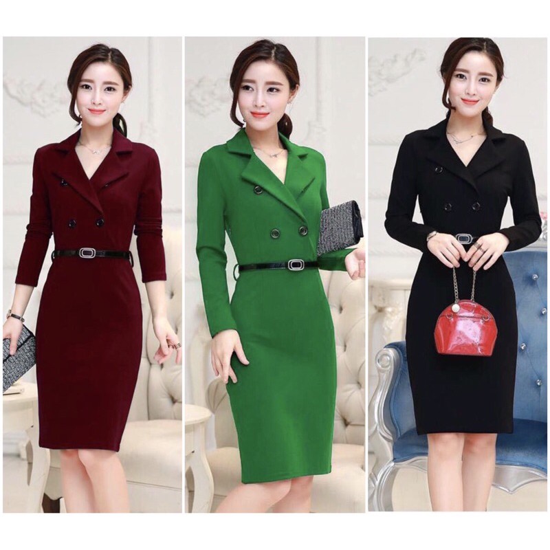 Đầm exnel 4 cúc thời trang cao cấp LP03 | BigBuy360 - bigbuy360.vn