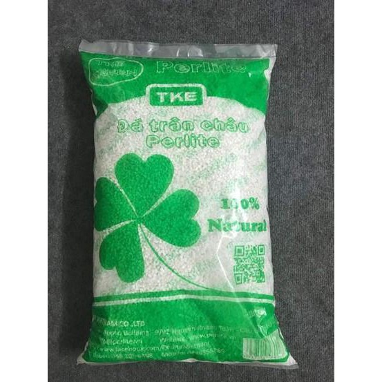 Đá Perlite Namix hay đá trân châu: nhẹ, sạch, giữ ẩm tốt