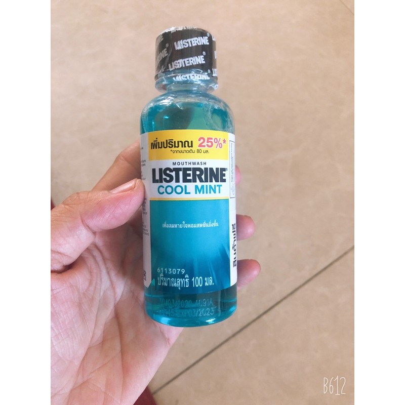 Nước súc miệng Listerine 100ml thái lan