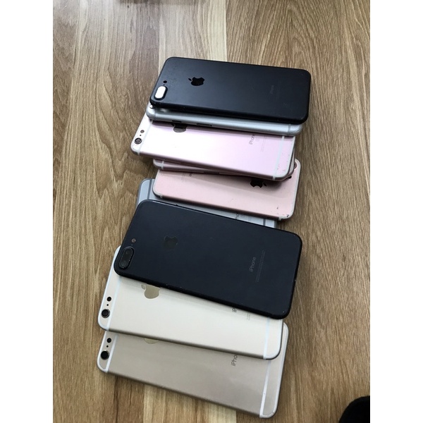 vỏ ĐT táo theo máy 4,4s,5s,6,6s,7,7plus hình thức trầy nhẹ 95%