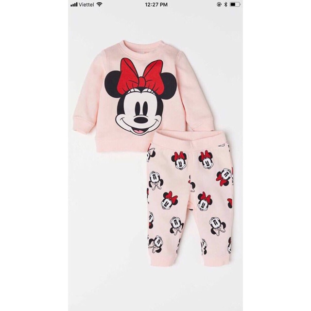 Bộ Mickey Hồng