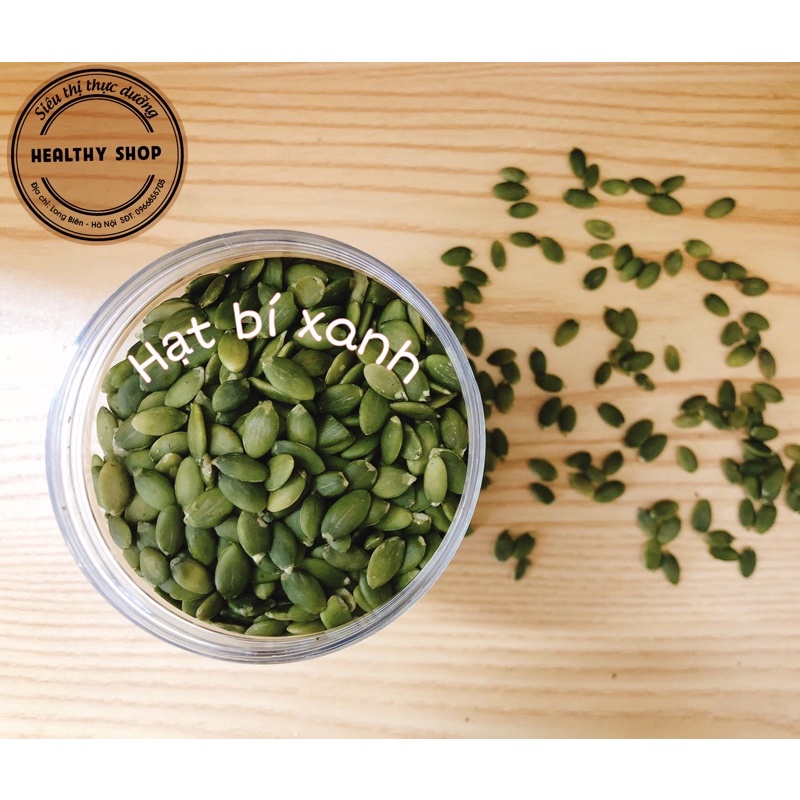 Nhân hạt bí xanh ấn độ sống 500g